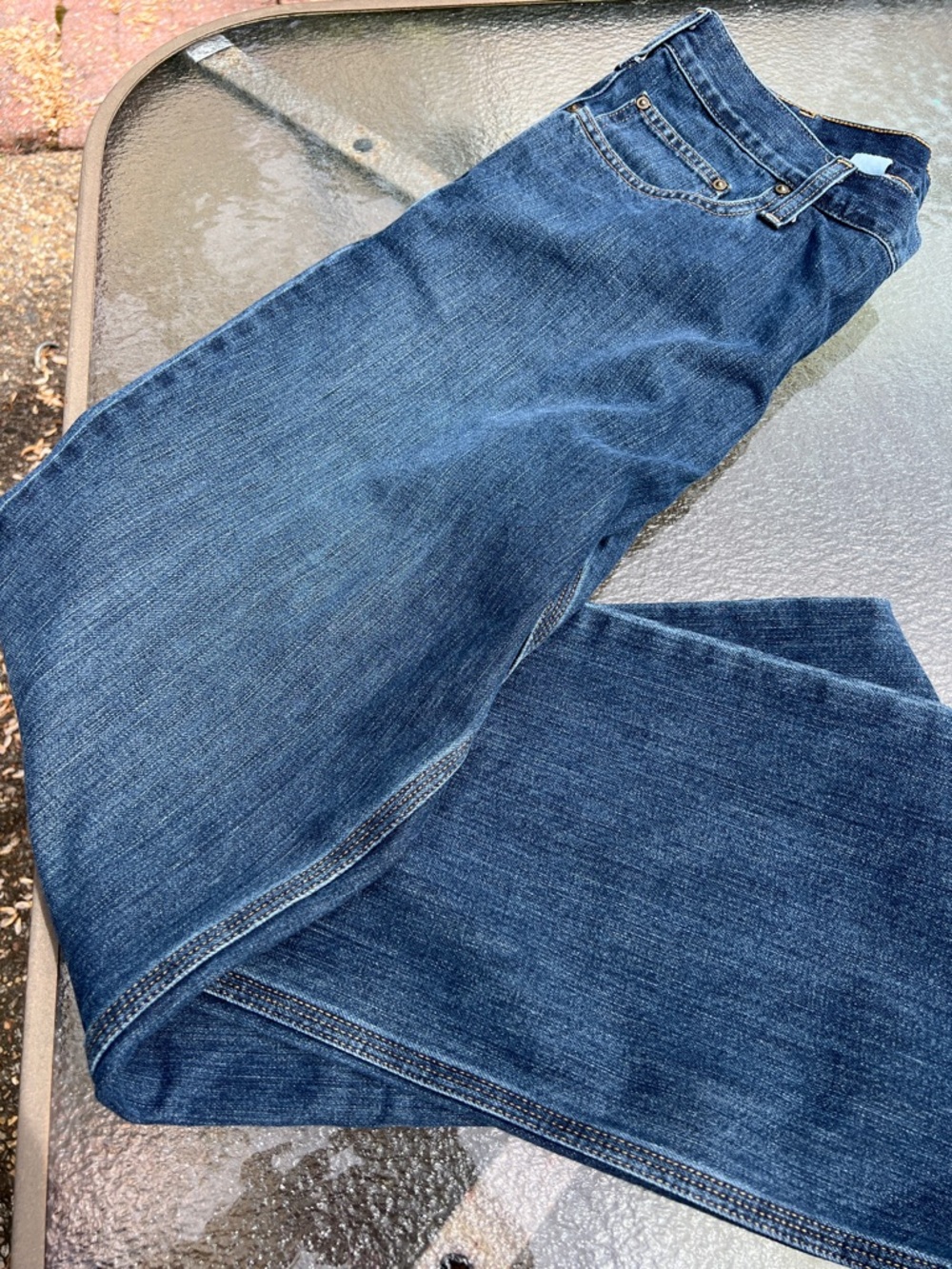 Carhartt Men's Relaxed Fit Jeans — Deep Indigo Blue